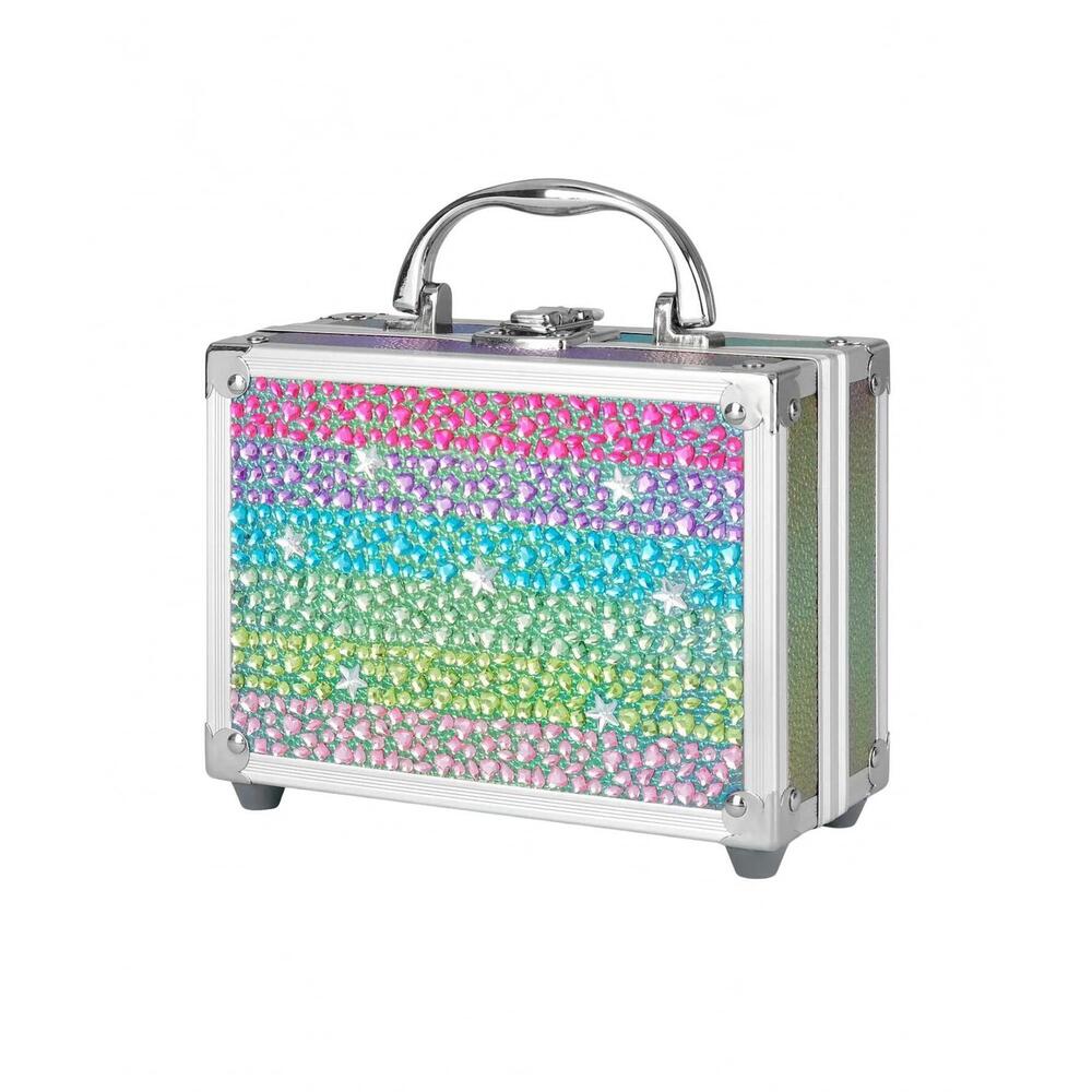 NEW ISCREAM girl's gem box beauty set in silver multi